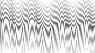 Gri yarım tonlu soyut arkaplan. Vektör dinamik dalgası. EPS 10