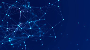 Ağ bağlantısı veri yapısı. Bilgi teknolojisi. Büyük veri görselleştirmesi. Üç Boyut