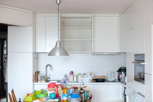 Storage in the kitchen.