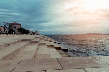 Zadar deniz organları, Hırvatistan 'ın sualtı akıntısı tarafından desteklenen müzik aleti