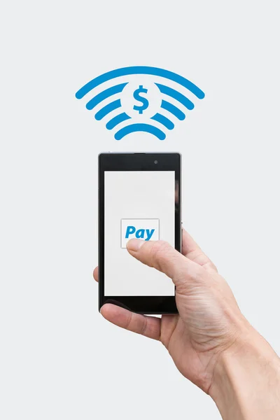 Telefon - Doları para birimi simgesi ile ödeme