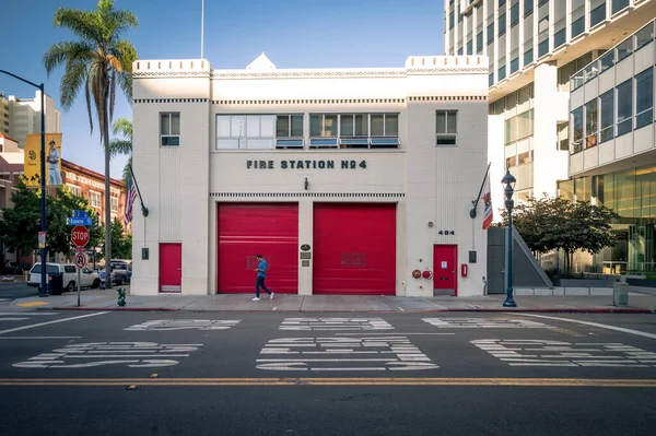 Fire Station in Downtown San Diego — Stock Photo, Image