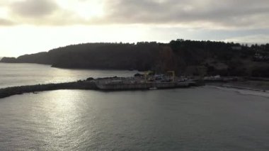 Oregon, Port Orford 'daki Dolly Rıhtımı.