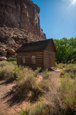 Capitol Resifi Ulusal Parkı 'ndaki Fruita Okul Evi