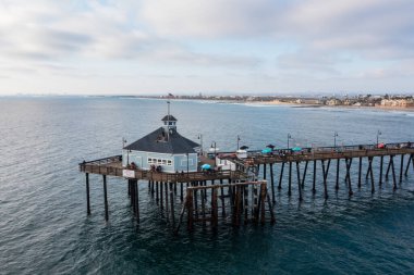 Imperial Beach İskelesi ve Teneke Balık Restoranı, San Diego California
