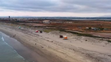 Imperial Beach Silver Strand kumulları cankurtaran kuleleri olan park yeri
