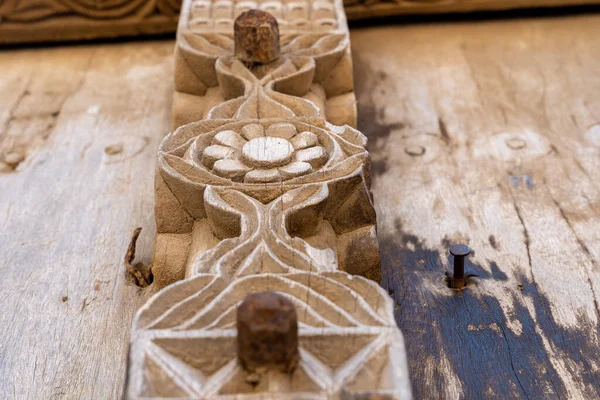 Alte Traditionelle Türen Stone Town Sansibar Tansania — Stockfoto