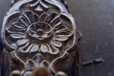 Eski geleneksel kapılar. Taş Şehir, Zanzibar, Tanzanya.