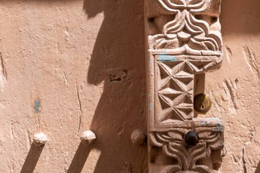 Eski geleneksel kapılar. Taş Şehir, Zanzibar, Tanzanya.