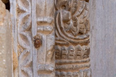 Eski geleneksel kapılar. Taş Şehir, Zanzibar, Tanzanya.