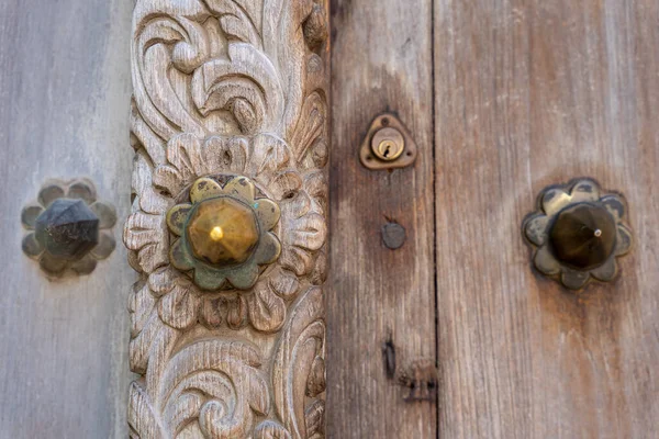 Stare Tradycyjne Drzwi Stone Town Zanzibar Tanzania — Zdjęcie stockowe