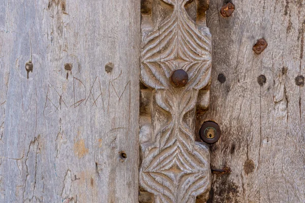 Alte Traditionelle Türen Stone Town Sansibar Tansania — Stockfoto