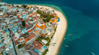 Zanzibar adasının hava görüntüsü