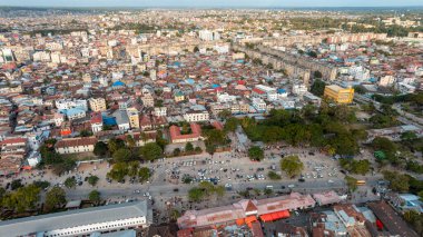 Zanzibar adasının hava görüntüsü