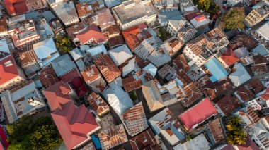 Zanzibar adasının hava görüntüsü