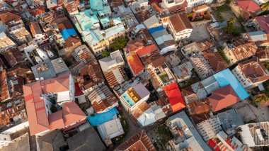 Zanzibar adasının hava görüntüsü