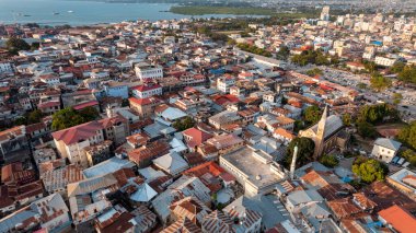 Zanzibar adasının hava görüntüsü