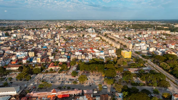 Zanzibar adasının hava görüntüsü