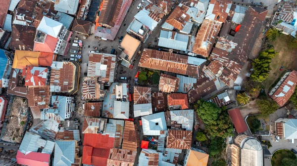 Vista Aérea Ilha Zanzibar — Fotografia de Stock