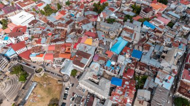 Zanzibar adasının hava görüntüsü