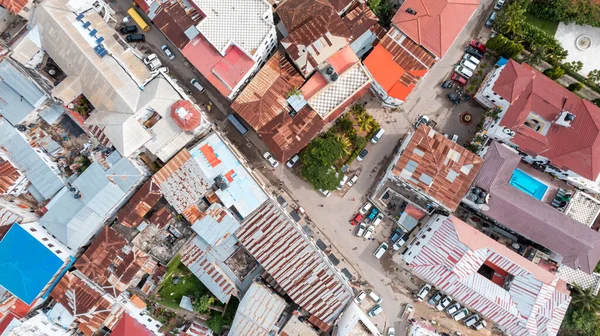 Vista Aerea Dell Isola Zanzibar — Foto Stock