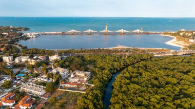 Dar es Salaam şehrinin havadan görünüşü