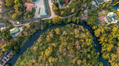 Dar es Salaam şehrinin havadan görünüşü