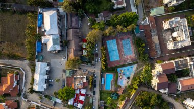 Dar es Salaam şehrinin havadan görünüşü