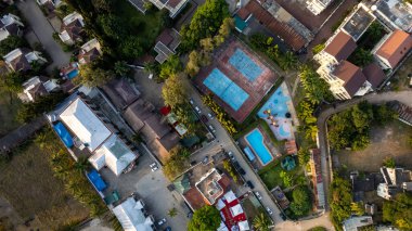 Dar es Salaam şehrinin havadan görünüşü
