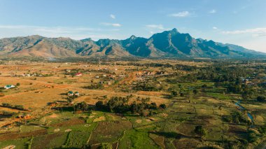 Morogoro şehrinin hava manzarası