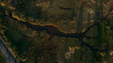 Morogoro şehrinin hava manzarası