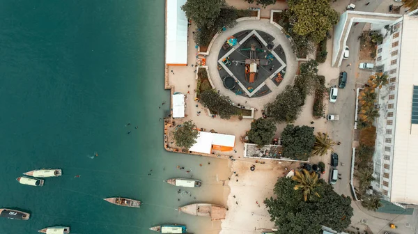 Aerial View Zanzibar Island Tanzania — Stock Photo, Image