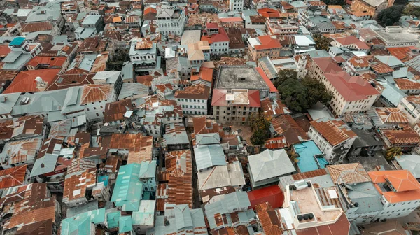 Veduta Aerea Dell Isola Zanzibar Tanzania — Foto Stock