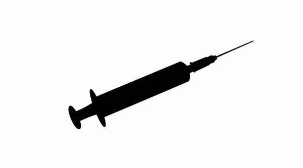 Vector Isolated Illustration Syringe Syringe Icon — Stock Vector