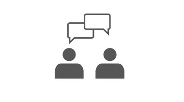 Konuşan bir ikon. İki kişinin dönüşüm geçirdiği bir resim.