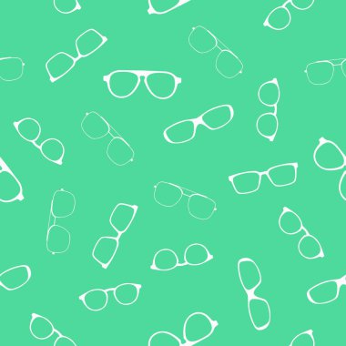 Vektörsüz Desen Arkaplanı ya da Duvar Kağıdı, Gözlük Temalı