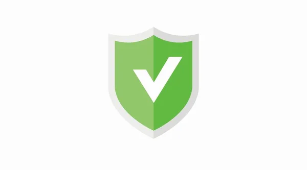 Firewall Ochrana Ikona Bezpečnostního Štítu Vektorová Plochá Upravitelná Ilustrace — Stockový vektor