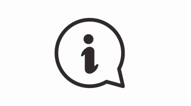 Kullanıcı arayüzleri, yardım bölümleri, destek sayfaları, uygulamalar ve web sitesi navigasyonu için ideal basit bir i sembolü içeren temiz siyah ve beyaz vektör bilgi simgesi. Bu minimalist, ölçeklenebilir tasarım dijital ürünler için mükemmel çalışıyor.