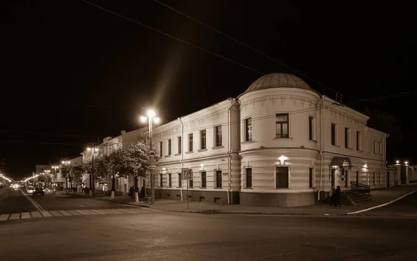 Arkitektur Staden Vladimir Ryssland Natten — Stockfoto