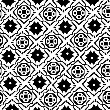 Soyut şekiller. Kusursuz desen. Siyah ve beyaz. Parmak izi, kağıt, giysi, kumaş, ambalaj, kartlar için tasarım elemanı. Dekorasyon, kapak, tekstil, dijital duvar kağıdı, web arkaplan, paketleme