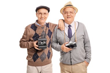 Kamera tutan iki üst düzey beyler 