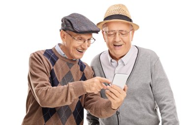 Komuta sizde bir şey bir arkadaşına telefon üzerinde gösterilen