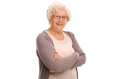 yaşlı hanımefendi  