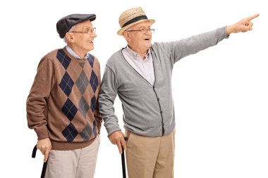 Komuta sizde bir şeyler onun arkadaşına gösteriyor 