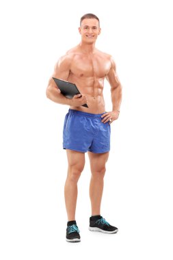 yakışıklı erkek Spor hocası