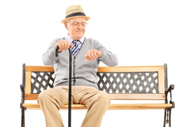 Kıdemli kez tezgah üzerinde kontrol