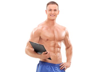 yakışıklı erkek Spor hocası