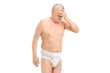 Üzgün komuta sizde iç çamaşırı