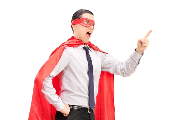 Superhero with mask — Stock Photo, Image