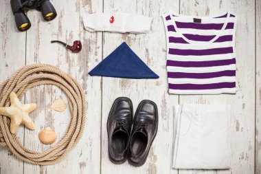 Denizci kıyafetleri ve ekipman 